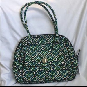 New NWT Vera Bradley Turnlock Satchel